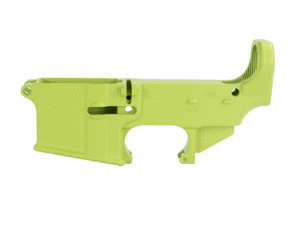 Shop AR-15 80% Lower Receiver Cerakote in Zombie Green, USA