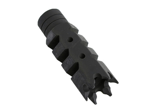 Tiger Rock AR-15 / AR-10 Shark Muzzle Brake Compensator Black – 5/8×24