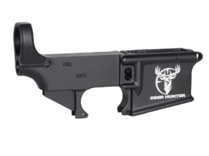 Deer crosshairs 80% lower receiver — left side view