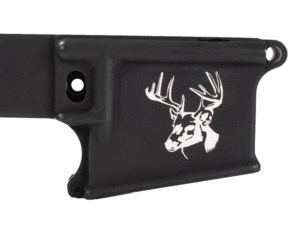 AR15 laser engraved Deer Head 4 Lower
