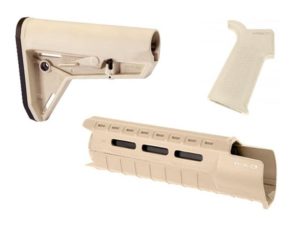 magpul moe sl sand colored carbine length furniture set for ar-15