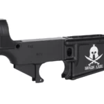 Custom Laser Engraved MOLON AABE SPARTAN AR-15 Black Lower
