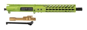 10.5″ AR-15 Zombie Green Upper 10 inch Keymod Rail Titanium Nitride BCG