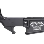 Unique Zombie Themed: Laser-Engraved 80% AR-15 Lower