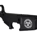 Elevate Your AR-15: Laser-Engraved ZOMBIE Outbreak Team Artwork