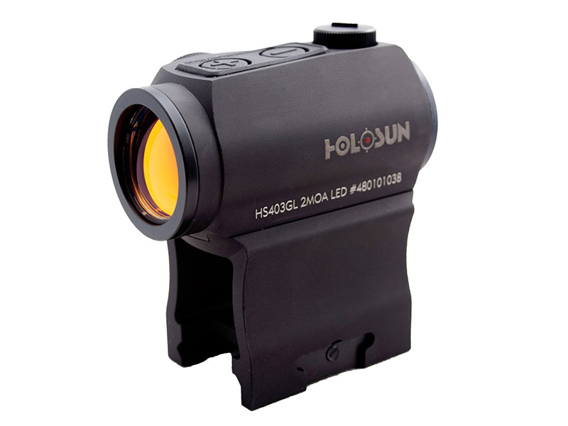 Holosun Compact Red Dot Sight with Side Battery