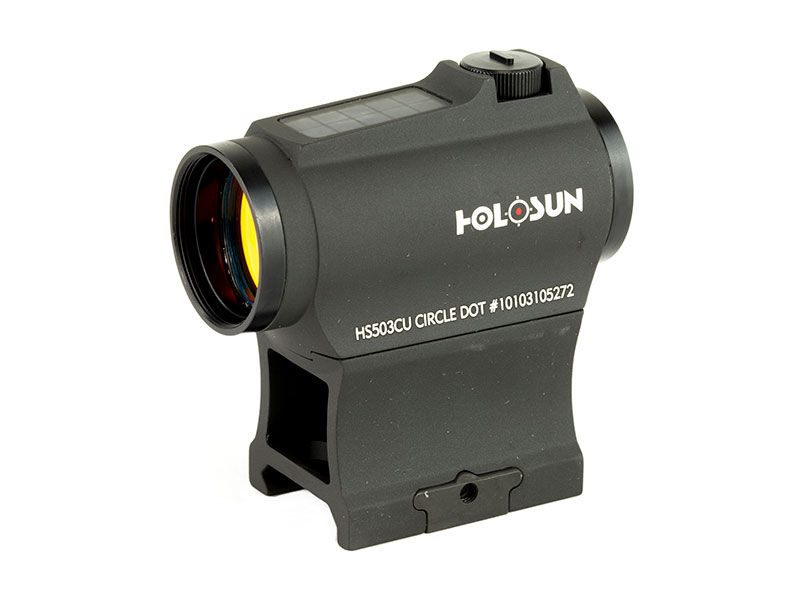 Holosun Solar Dual Reticle Micro Red Dot Sight