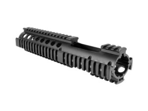 AIM Sports AR-15/M16 10" Two-Piece Quad Rail with Extended Rail - Black