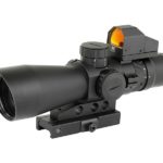 NcSTAR 3-9X42 USS GenII P4-SNIPER with Micro Red Dot Non-Mil