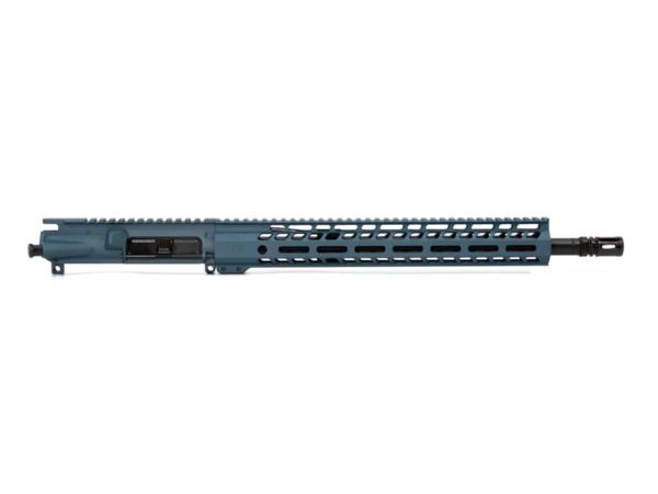 Ghost Firearms Elite 16″ .300 Blackout Rifle Upper (No BCG, No Charging Handle) – Blue Titanium Cerakote
