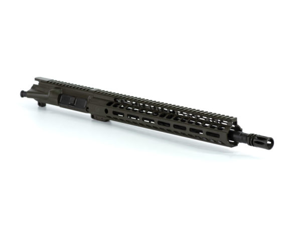 Ghost Firearms Elite 16″ 5.56 NATO Rifle Upper (No BCG, No Charging Handle) - Olive Drab OD Green