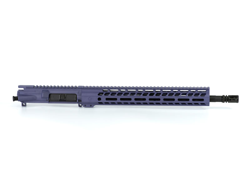 Ghost Firearms Elite 16″ 5.56 NATO Rifle Upper (No BCG, No Charging Handle) - Tactical Grape
