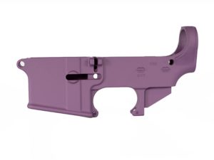 AR-15 80 Percent Lower Receiver Cerakote – Purple Grape, USA