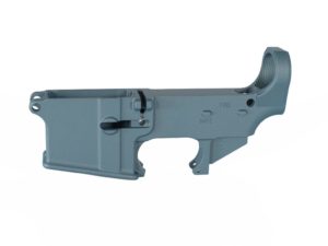 Buy AR-15 80 Lower Receiver Cerakote – Titanium Blue, USA
