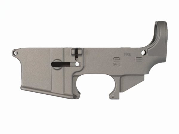 Buy BLEM Tungsten Grey lower AR15 80%, USA - Daytona Tactical