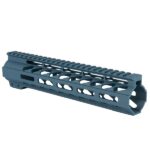 Blue Titanium MLOK Handguard for AR-15 – Ten Inch Free Float Rail