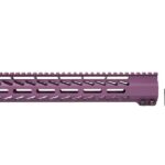 Buy 12 inch Cerakote M-LOK Free Float Rail – Purple Online, USA