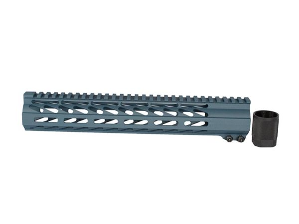 12″ Cerakote Blue Titanium M-LOK AR-15 Handguard
