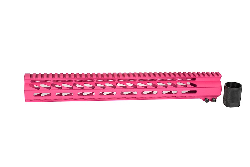 pink 15" m lok rail