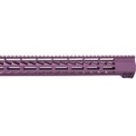 Achieve Tactical Versatility with Our 15-inch Purple AR-15 M-Lok Handguard