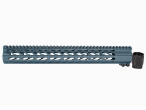 Buy 15 inch M-LOK Free Float Rail in Blue Titanium Online in USA