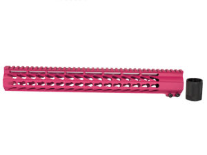 Buy AR-15 15" Custom Slim light weight Keymod Handguard - Pink