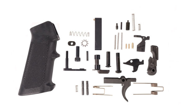 AR-15 Anderson Manufacturing Lower Parts Kit with Grip Black