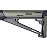 AR-15 / M16: OverMolded Fixed Buttstock (Fits A2 Buffer Tube) – OD Green