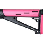 AR-15 / M16: OverMolded Fixed Buttstock (Fits A2 Buffer Tube) – Pink