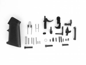 LBE Unlimited AR-15 Lower Parts Kit with Pistol Grip and Trigger Guard