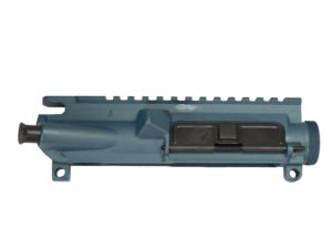 Blue Titanium AR-15 Assembled Upper Receiver