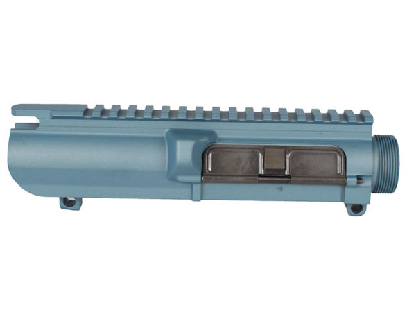 DPMS 308 Flat Top Upper Receiver Assembled – Blue Titanium