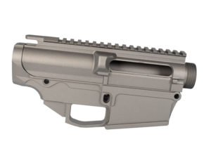 AR10 308 80% Lower & Stripped Upper Set – Tungsten Grey, USA