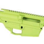 AR10 308 Cerakote 80% Lower and Complete Stripped Upper Set – Zombie Green
