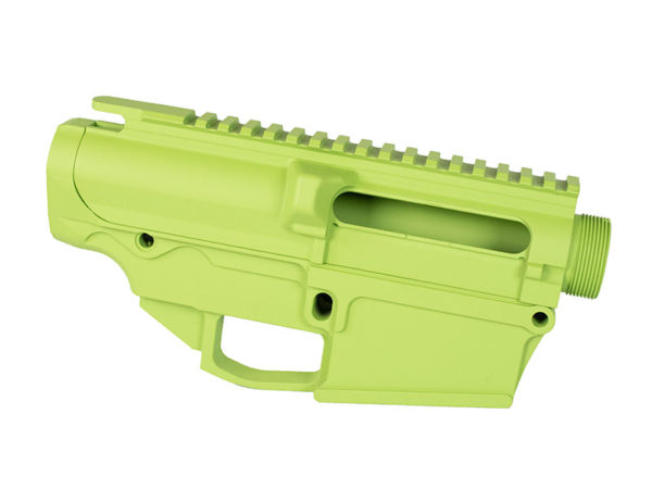 AR10 308 80% Lower and Stripped Upper Set – Zombie Green