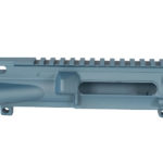 Cerakoted AR-15 Stripped Upper Blue Titanium