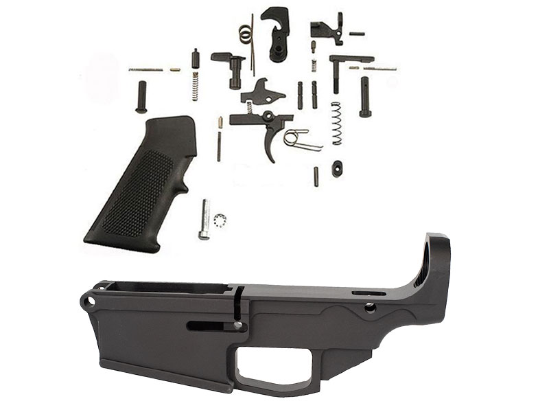 AR10/308 DPMS 80% lower WITH Lower Parts Kit
