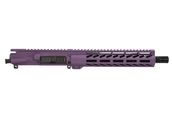 10.5″ Purple AR-15 Pistol Upper 10″ M Lok Handguard Rail, USA