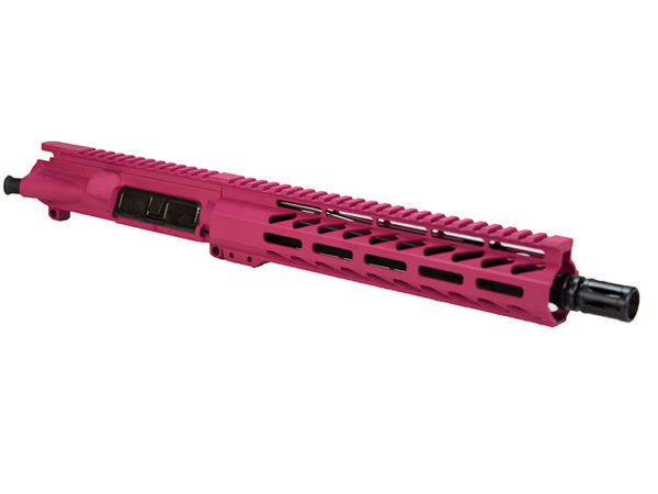 10.5″ AR-15 Pink Pistol Upper 10" M-Lok Handguard