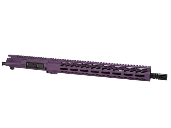 Cerakote Purple AR-15 Rifle Upper 16/15 Slim M Lok Handguard