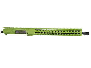 16″ AR-15 Upper Zombie Green,15″ Free Float Keymod Handguard