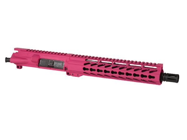 Pink 10.5" .300 Blackout Pistol Upper 10" Keymod