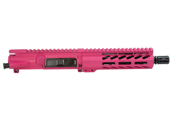 7.5 .300 Blackout Pistol-Upper -7-Pink-Mlok-Handgaurd
