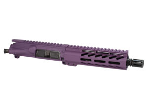 7.5″ .300 Blackout Purple Pistol Upper 7 inch Slim M Lok Rail, USA
