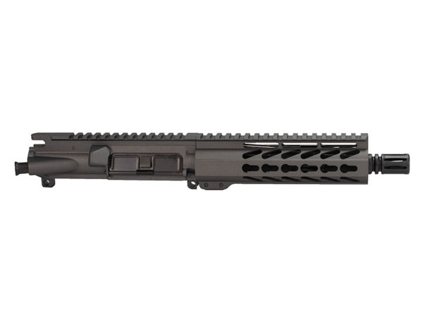 7.5″ Tungsten Grey AR-15 Upper 7 inch Slim Keymod Rail, USA