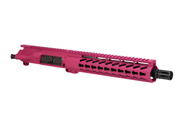 10.5″ AR-15 Pink Pistol Upper with 10" Keymod Rail