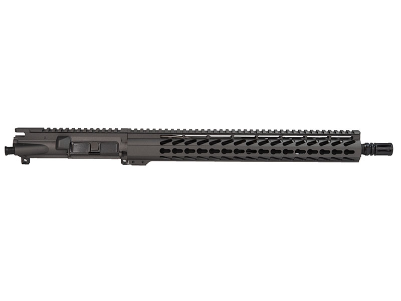 Cerakote Tungsten Grey AR 15 Rifle Upper Matching 15 Keymod Handguard
