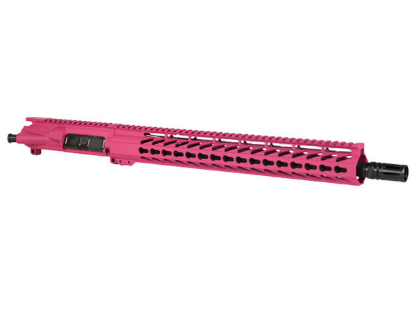 16" .300 Pink Blackout Upper 15" Keymod Rail