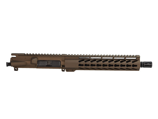 Buy 10.5″ AR-15 Burnt Bronze Pistol Upper 10″ Keymod Rail, USA
