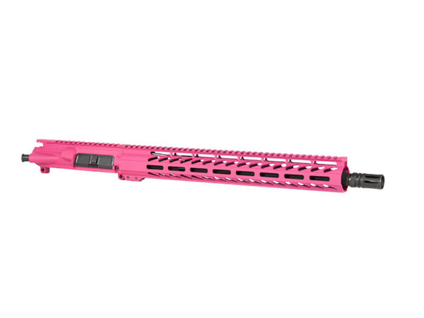 Pink 16" .300 Pink Blackout Upper 15" Keymod Rail